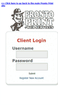 Mobile Screenshot of mobile.prontoprint.com